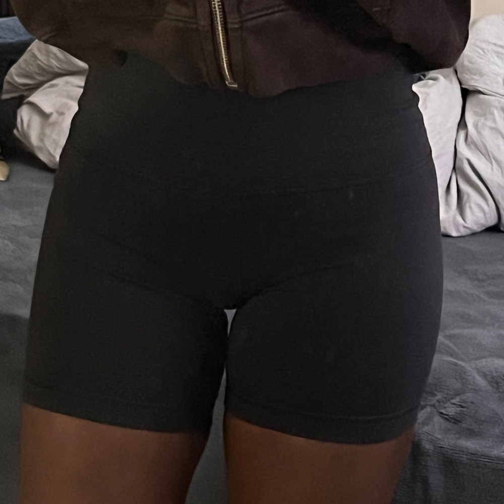 TNA - Black Biker Shorts